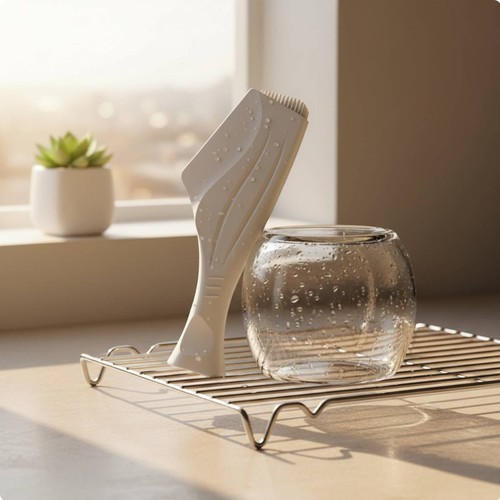 Ice cream cup cleaning tool - ice,